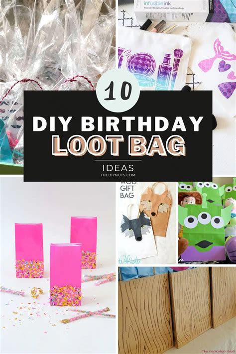 useful loot bag ideas|12 Easy DIY Loot Bag Ideas For Your Next Birthday .